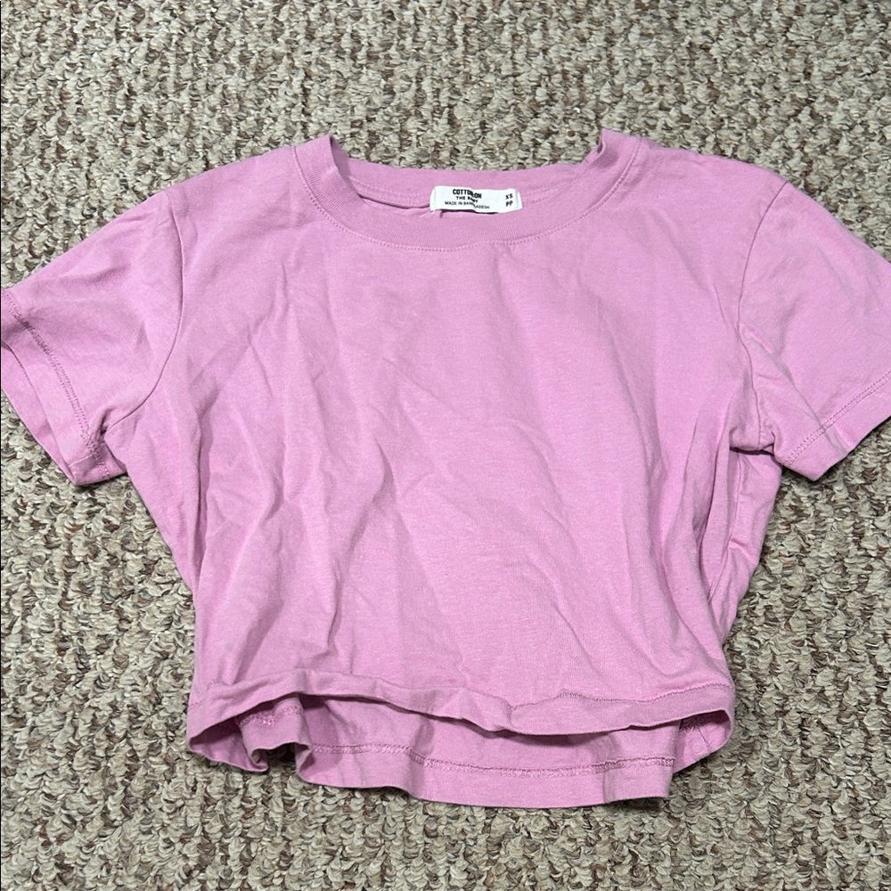 Cotton on cropped baby Tee